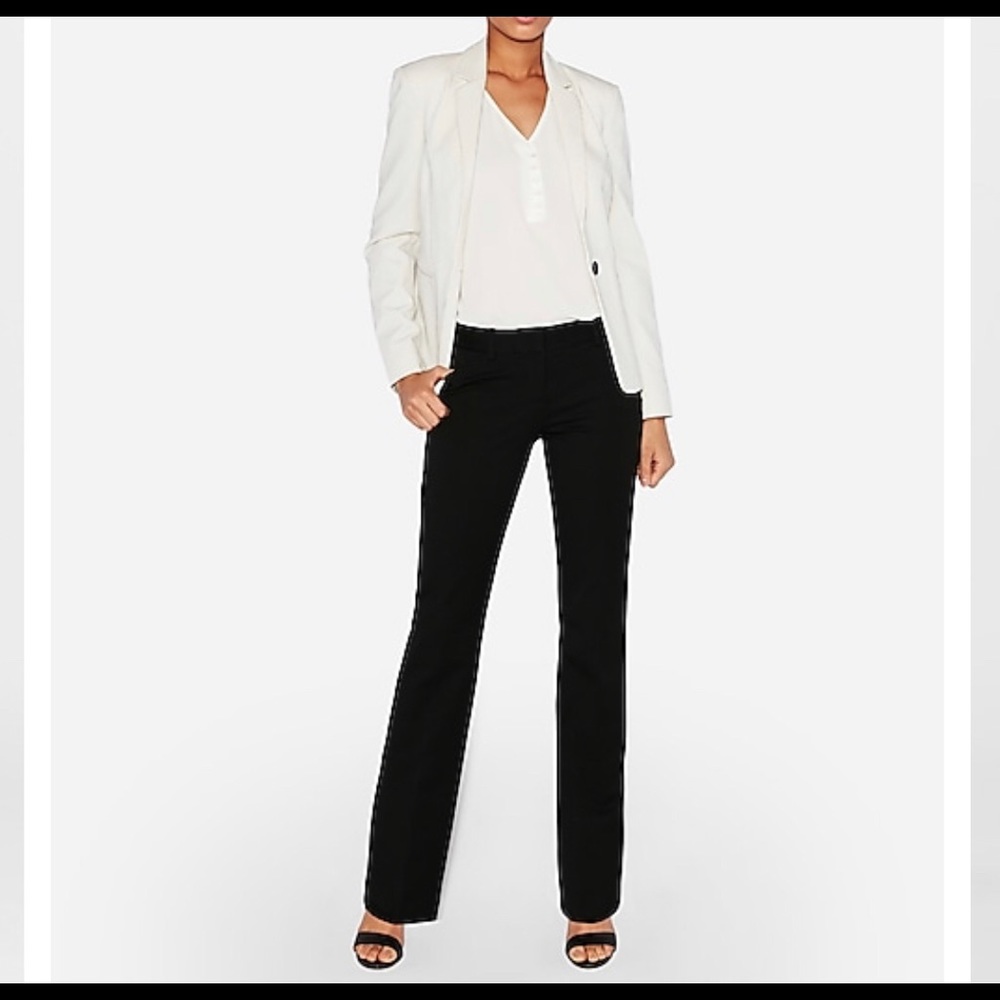 Express Editor Barely Boot trouser
